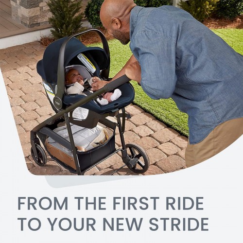 Britax Willow Brook Travel System - Infant Car Seat and Stroller Combo with Aspen Base | ClickTight System Britax Willow Brook Travel System - Infant Car Seat and Stroller Combo with Aspen Base | ClickTight System